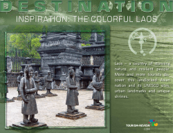 INSPIRATION: THE COLORFUL LAOS