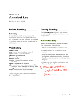 Annabel Lee