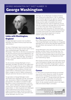 com14241 G. Washington - Sunderland City Council