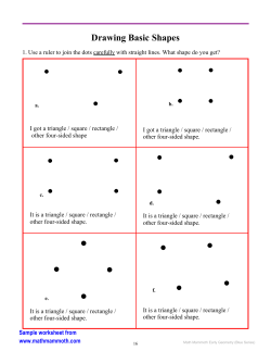 Drawing Basic Shapes