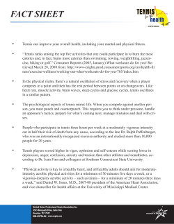 fact sheet - USPTA.com