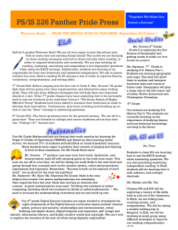 September 2016 Issue 1