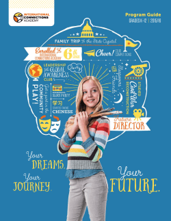 International Connections Academy Program Guide Grades K