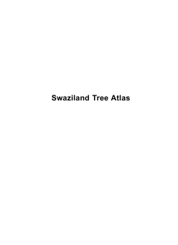 Swaziland Tree Atlas