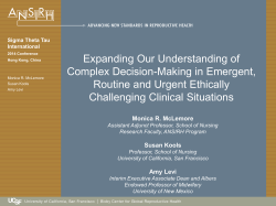 Expanding Our Understanding of Complex Decision