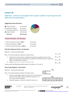 Lesson 18 - EngageNY