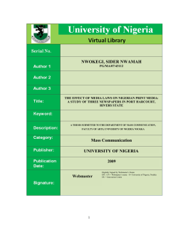 pdf - University Of Nigeria Nsukka