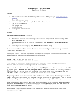 FFC High School - Coalition of Immokalee Workers