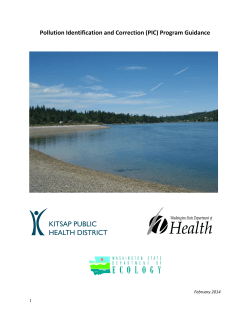 Pollution Identification and Correction (PIC) Program Guidance