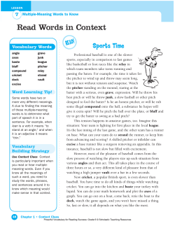 Read Words in Context