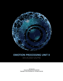emotion processing unit ii