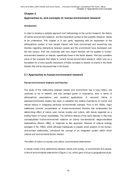 Chapter 2 Approaches to, and concepts of, human