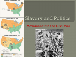 Slavery and Politics