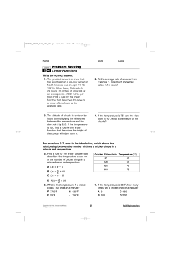 OC OF OB Problem Solving 13-4