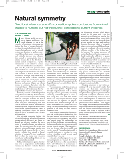 Natural symmetry