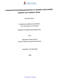 A dynamical forecasting perspective on synoptic scale weather