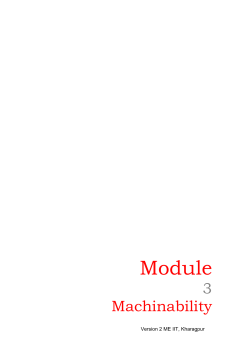 Concept of Machinability and its Improvement