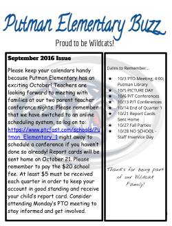 Proud to be Wildcats! - Blanchester Local Schools