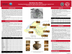 Spiraling Like a Boss: Exploring elements of Bronze Age ceramic
