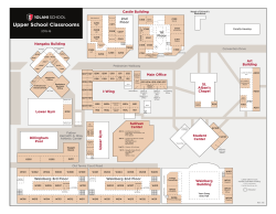 Upper School Classroom Map