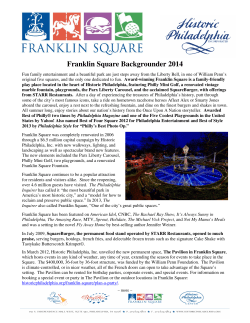 Franklin Square Backgrounder 2014