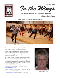 Dec 2008 - The Concord Players