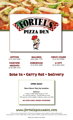 Dine In &bull; Carry Out &bull; Delivery
