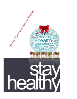 M erry C hristm as Fitness Freaks