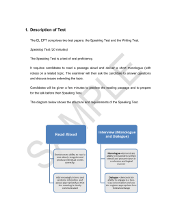 Test Format and Sample Papers
