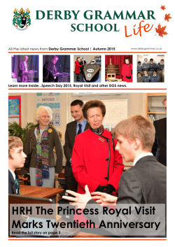 Issue 15 - Derby Grammar School