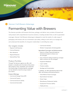 Fermenting Value with Brewers