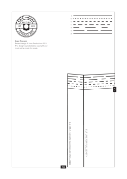 2.5-CM (1-IN) HEM ALLOW ANCE INCLUDED CUT LINE FOR FULL