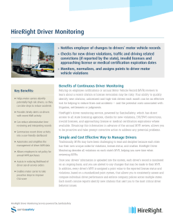 HireRight Driver Monitoring