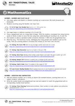 ks1 traditional tales