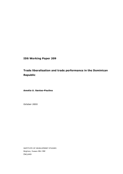 Wp209 - Institute of Development Studies