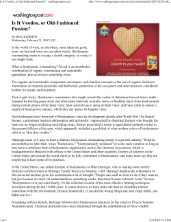 Is It Voodoo, or Old-Fashioned Passion?