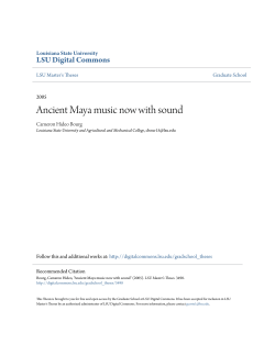 Ancient Maya music now with sound