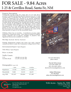 FOR SALE - 9.84 Acres