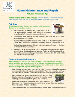 Home Maintenance and Repair