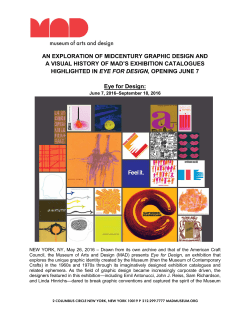AN EXPLORATION OF MIDCENTURY GRAPHIC DESIGN AND A