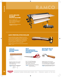 1.3MB - Advance Equipment Mfg Co.