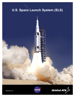 US Space Launch System (SLS)