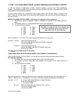bcvma tattoo identification program instructions