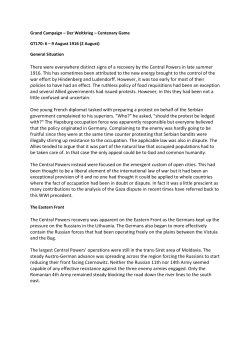 There were everywhere distinct signs of a recovery by the Central