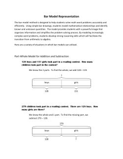 Bar Model Representation - tst-math