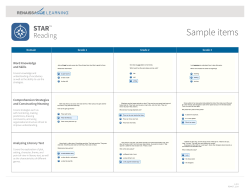Sample items - Renaissance
