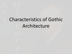 Characteristics Of Gothic Art And Architecture