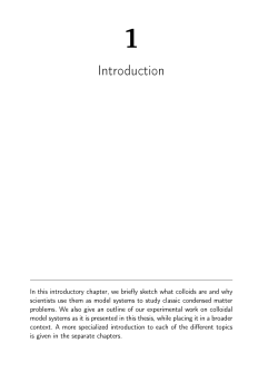 Chapter 1: Introduction