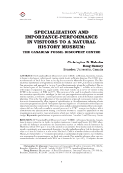 SPECIALIZATION AND IMPORTANCE