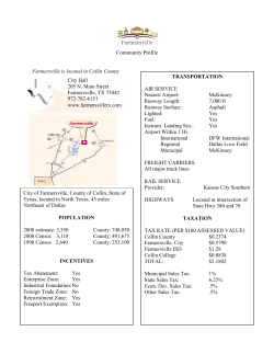 Community Profile Farmersville is located in Collin County
